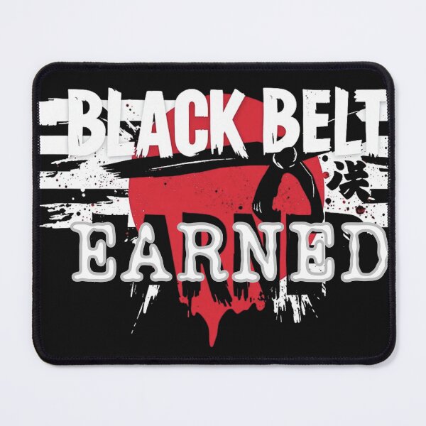Item preview, BLACK BELT EARNED – Japanese Judo Martial Arts Design designed and sold by Sparkofart07.
