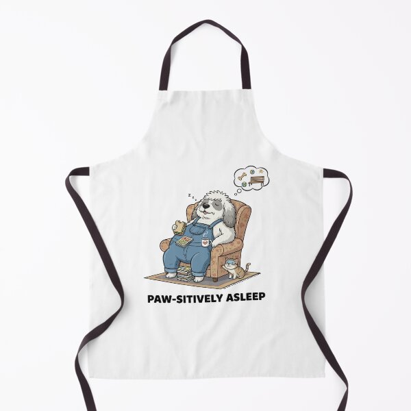 Item preview, Paw-sitively Asleep Old English Sheepdog designed and sold by mintxw.