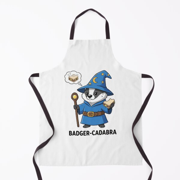 Item preview, Badger-cadabra Magic Sandwich Wizard Fantasy designed and sold by mintxw.