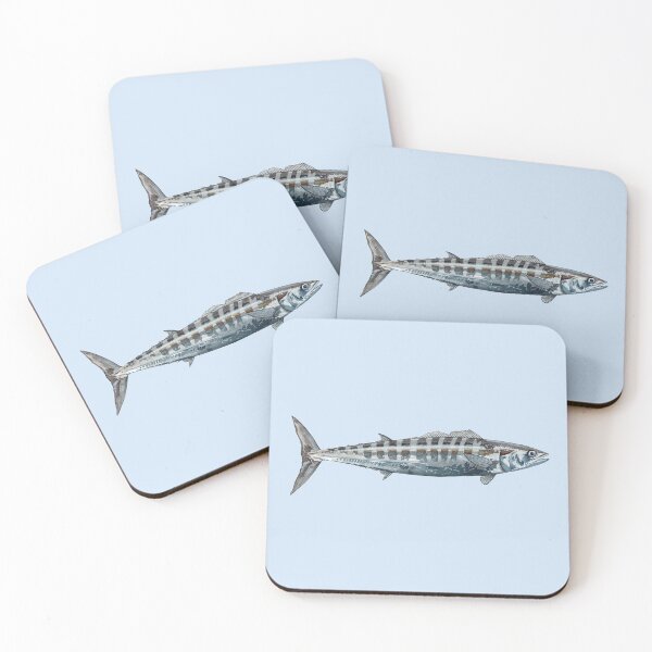 Item preview, WAHOO FISH-Acanthocybium solandri designed and sold by BEATRIZ ABAITUA.