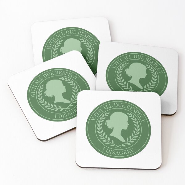 Item preview, With All Due Respect I Disagree designed and sold by The Literary Society.