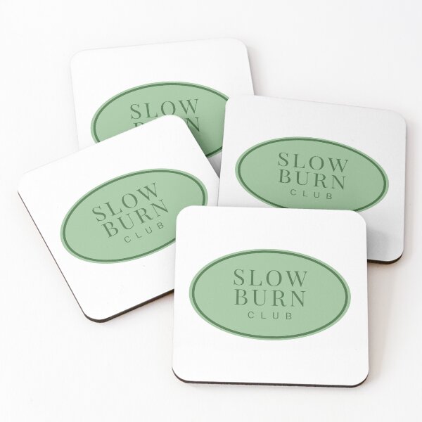 Item preview, Slow Burn Club - Vintage Literary Club Badge designed and sold by The Literary Society.