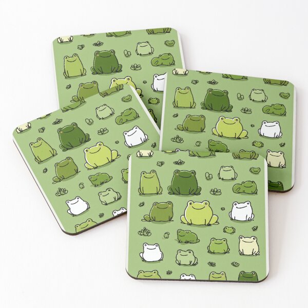 Item preview, Frogs Pattern designed and sold by xiao xuans.