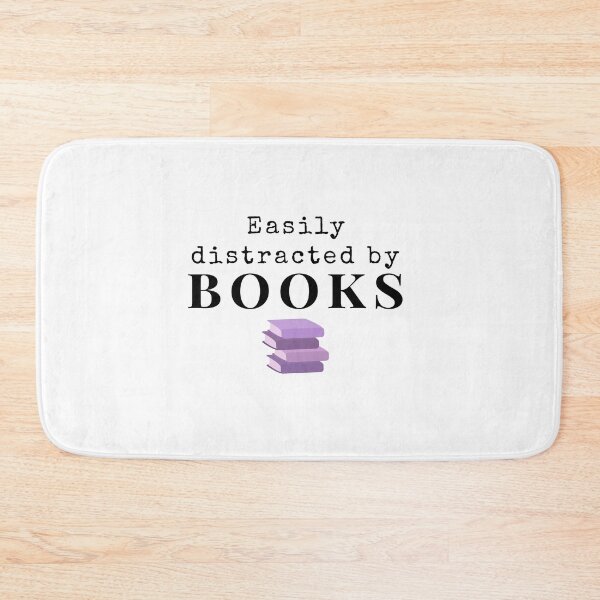 Item preview, Easily Distracted By Books Book Lover Gift Sticker designed and sold by ade-datt.