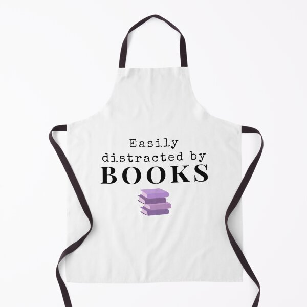 Item preview, Easily Distracted By Books Book Lover Gift Sticker designed and sold by ade-datt.