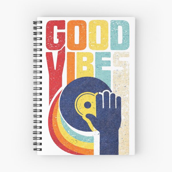 Item preview, Good Vibes Retro Vinyl Graphic designed and sold by ExperienceWas.