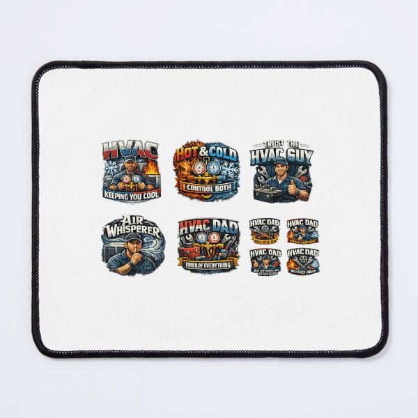 Item preview, HVAC Legend hot and cold I control'both HVAC Dad designed and sold by Mrmidmarvelz.