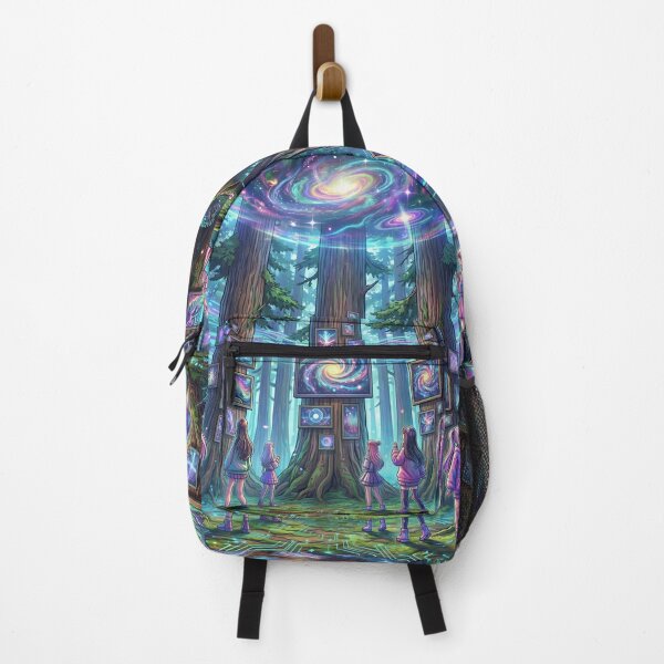 Item preview, Kawaii Girls Exploring a Virtual Art Gallery designed and sold by M-Y-A-R-T-.