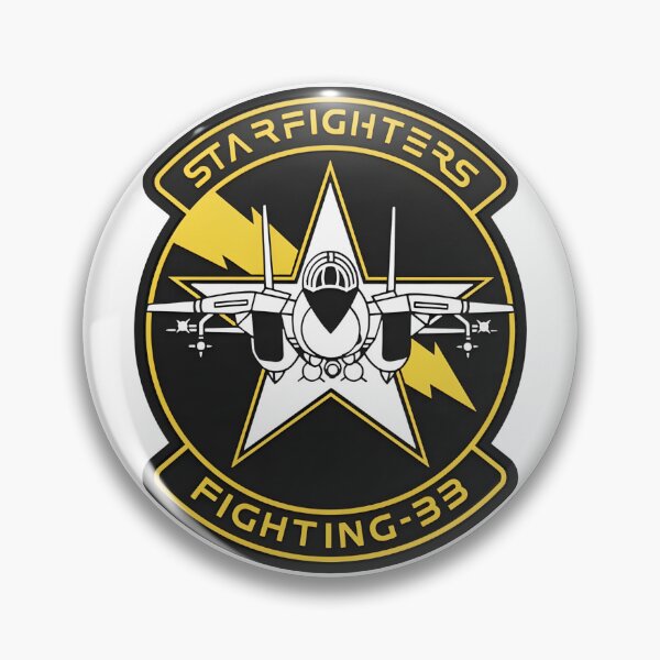 Item preview, Starfighters Fighting-33 Squad Emblem designed and sold by CharlieDesings.