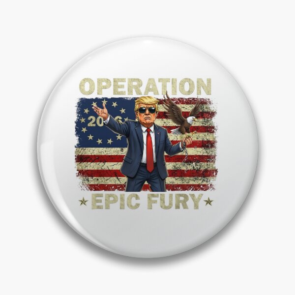 Item preview, Operation Epic Fury | Bold Action Military Kawaii Meme Funny Statement T-shirt classique designed and sold by MyTeeSh.