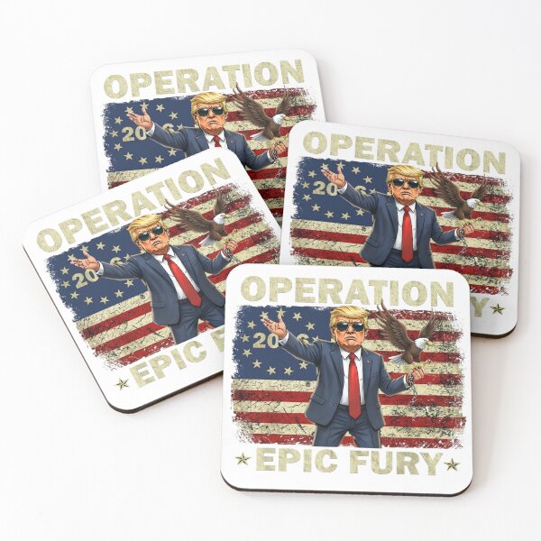 Item preview, Operation Epic Fury | Bold Action Military Kawaii Meme Funny Statement T-shirt classique designed and sold by MyTeeSh.