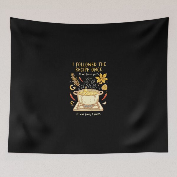 Item preview, I Followed The Recipe Once — Funny Home Chef Humor Gift for Foodies and Cooking Enthusiasts designed and sold by DESIGNNOUR.