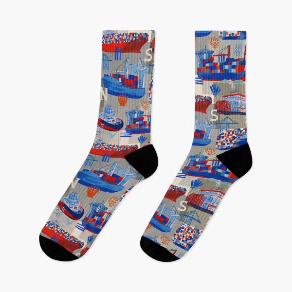 Item preview, Ships on the Move designed and sold by Jessica Bosse.