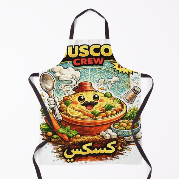 Item preview, Couscous Crew Street Food Cartoon designed and sold by ExperienceWas.
