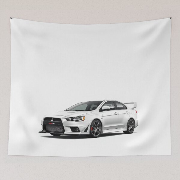 Item preview, Mitsubishi Lancer Evolution VI — Art Print designed and sold by DoaGarage.