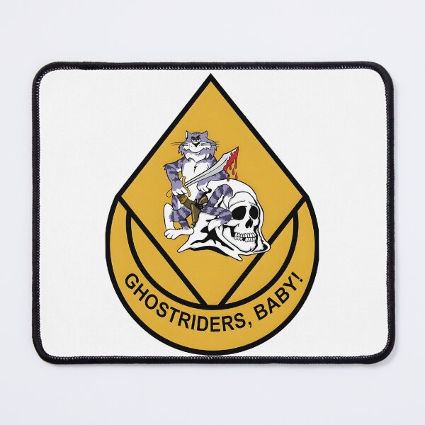Item preview, VF-142 Ghostriders Military Squadron Emblem designed and sold by CharlieDesings.