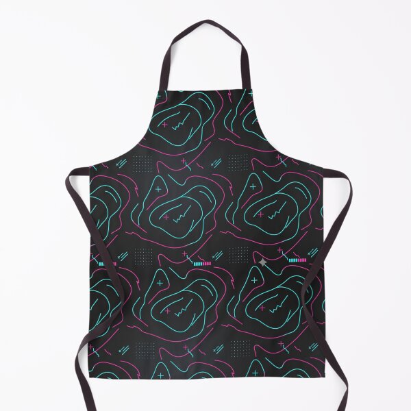 Item preview, Neon Flow: Abstract Line Art Pattern designed and sold by StickVerse by Owais.