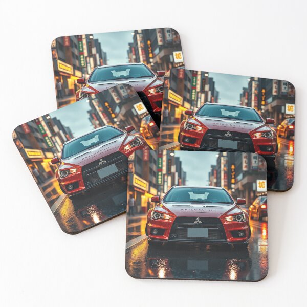 Item preview, Mitsubishi Lancer Evolution VI — Classic Poster designed and sold by DoaGarage.