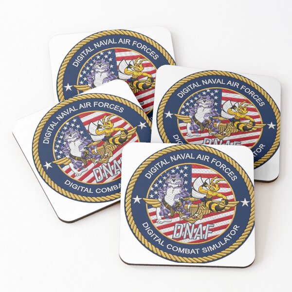 Item preview, Digital Naval Air Forces (DNAF) Combat Simulator Emblem designed and sold by CharlieDesings.