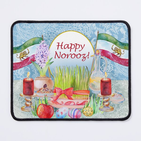 Item preview, Happy Norooz Lion Flag designed and sold by Redilion.