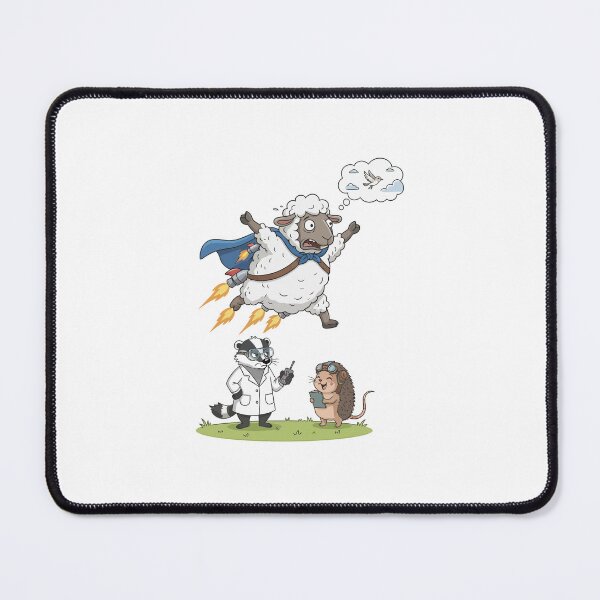 Item preview, High Flying Science Sheep Jetpack designed and sold by mintxw.