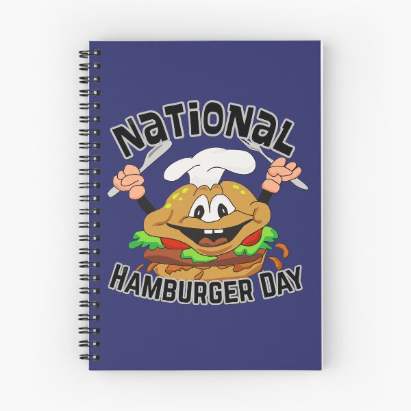 Item preview, National Hamburger Day retro designed and sold by Lovemountain.