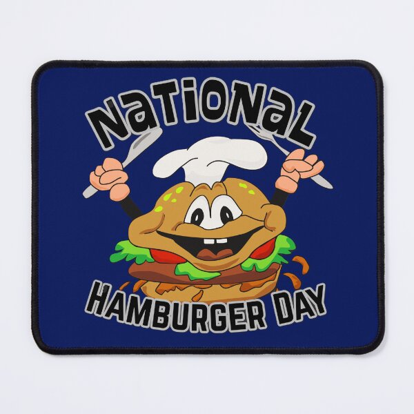 Item preview, National Hamburger Day retro designed and sold by Lovemountain.