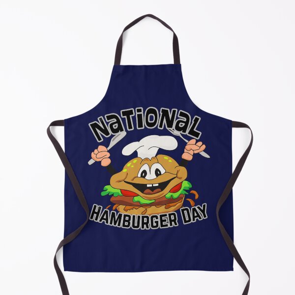 Item preview, National Hamburger Day retro designed and sold by Lovemountain.