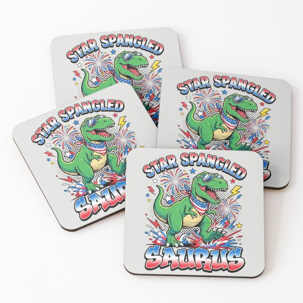 Item preview, Star Spangled Saurus - Comic Book T-Rex designed and sold by DigitalGlade.
