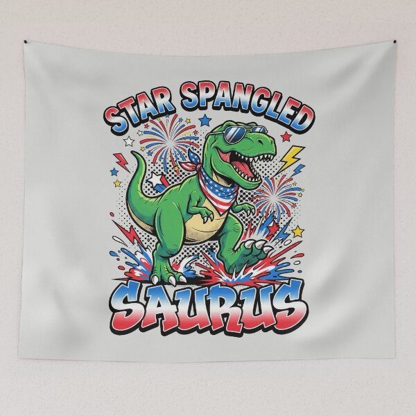 Item preview, Star Spangled Saurus - Comic Book T-Rex designed and sold by DigitalGlade.