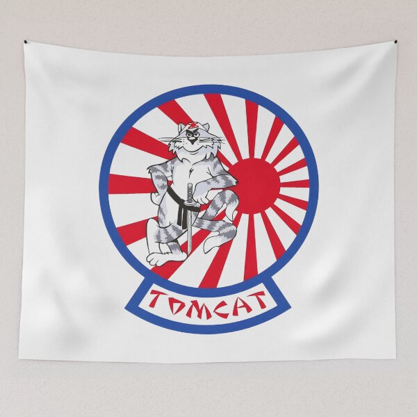 Item preview, Grumman F-14 Tomcat Japanese Style Squadron Emblem designed and sold by CharlieDesings.
