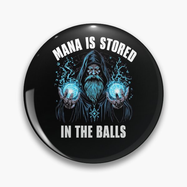 Item preview, MANA IS STORED IN THE BALLS designed and sold by LunaMagicStudio.