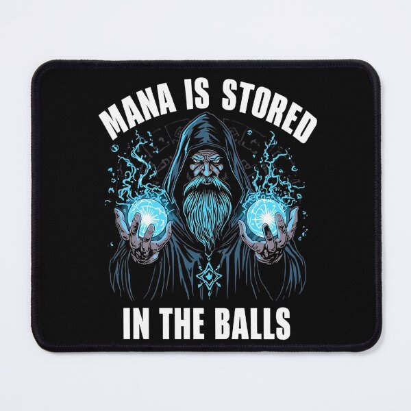 Item preview, MANA IS STORED IN THE BALLS designed and sold by LunaMagicStudio.