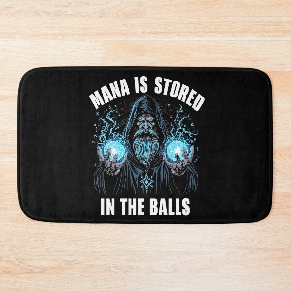 Item preview, MANA IS STORED IN THE BALLS designed and sold by LunaMagicStudio.