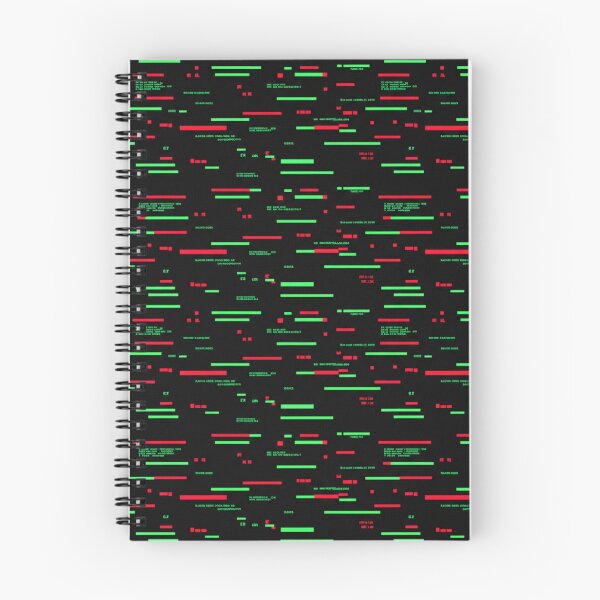 Item preview, Neon Syntax: Contemporary Text and Lines Pattern designed and sold by StickVerse by Owais.