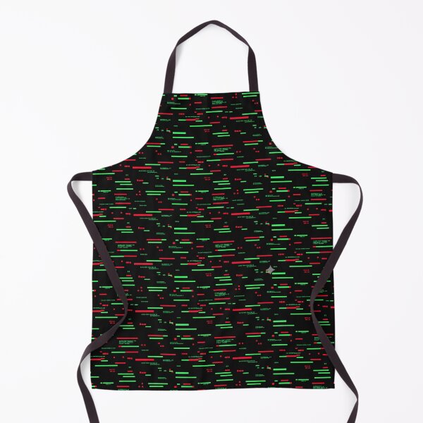 Item preview, Neon Syntax: Contemporary Text and Lines Pattern designed and sold by StickVerse by Owais.