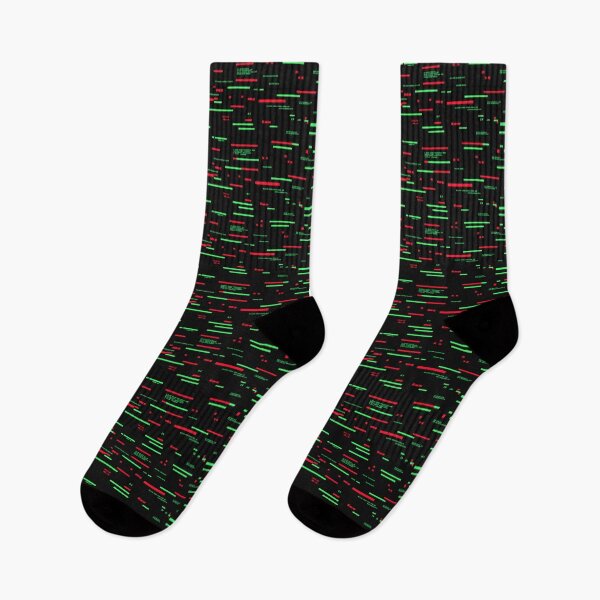 Item preview, Neon Syntax: Contemporary Text and Lines Pattern designed and sold by StickVerse by Owais.