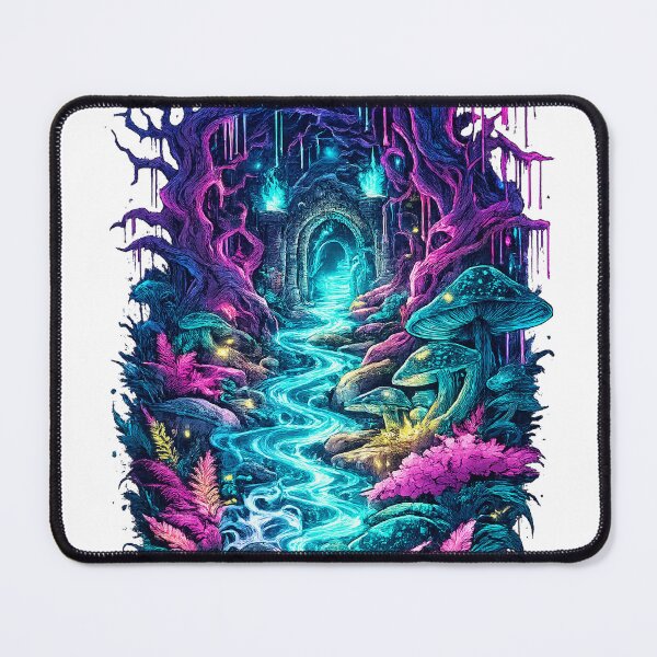 Item preview, Neon Mystic Forest Porta designed and sold by ExperienceWas.