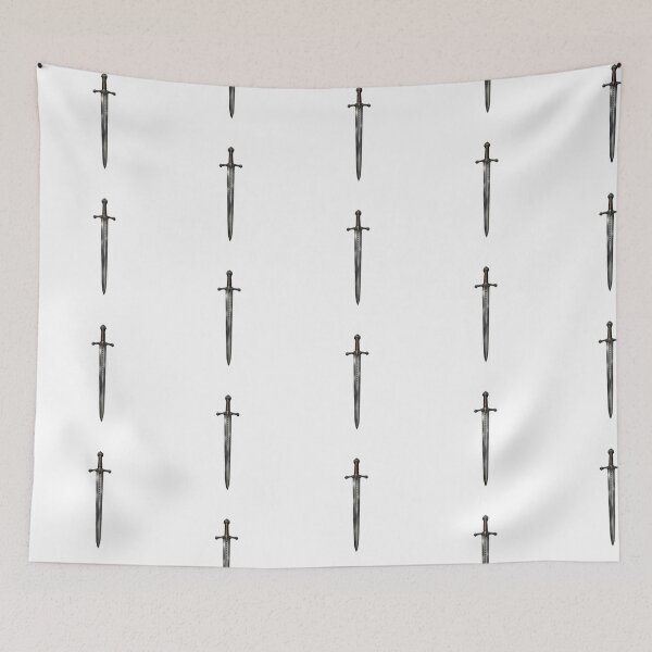 Item preview, Arte minimalista de la espada de Geralt de Rivia designed and sold by t-patterns.