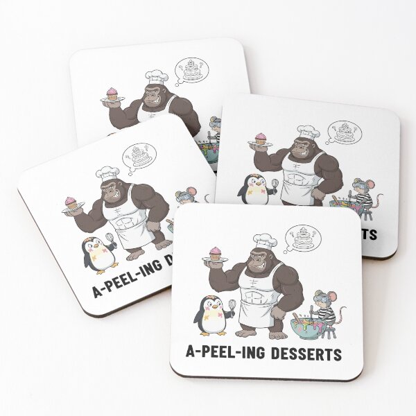 Item preview, A-peel-ing Desserts Strong Gorilla Pastry Chef designed and sold by mintxw.