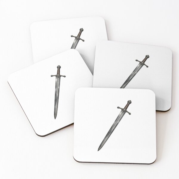 Item preview, Geralt of Rivia Sword Minimal Art designed and sold by t-patterns.