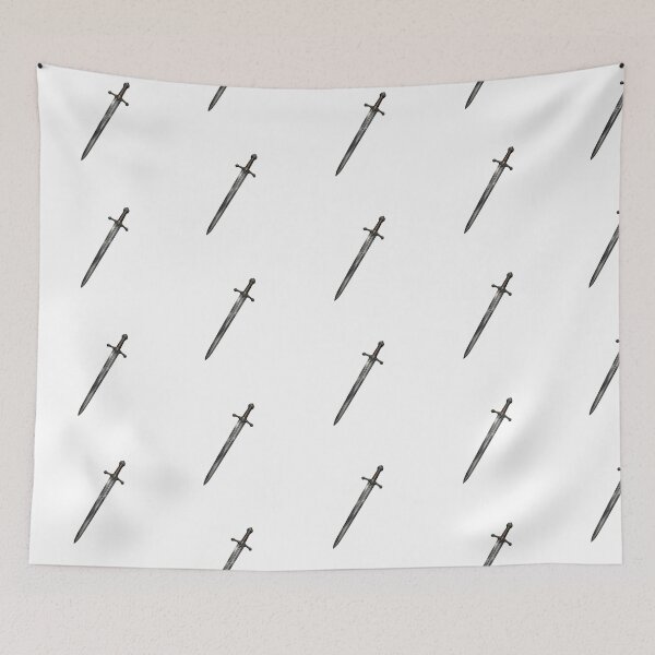 Item preview, Arte minimalista de la espada de Geralt de Rivia designed and sold by t-patterns.