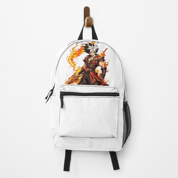 Item preview, Fire Warrior of the Eternal Flame - Anime Fantasy Swordsman designed and sold by Skully-Studio.