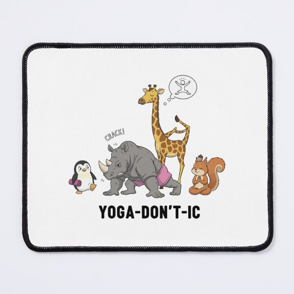 Item preview, Yoga-don't-ic Funny Animal Yoga Class designed and sold by mintxw.