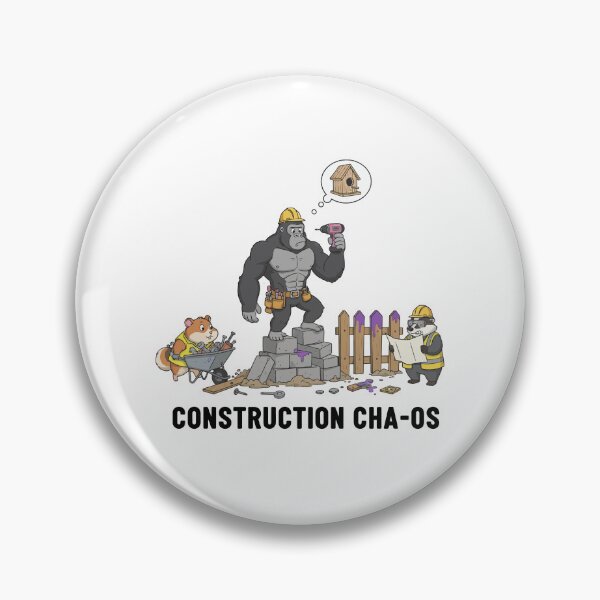 Item preview, Construction Cha-os Gorilla Builder Team designed and sold by mintxw.