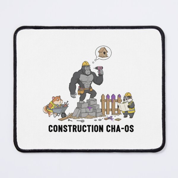 Item preview, Construction Cha-os Gorilla Builder Team designed and sold by mintxw.