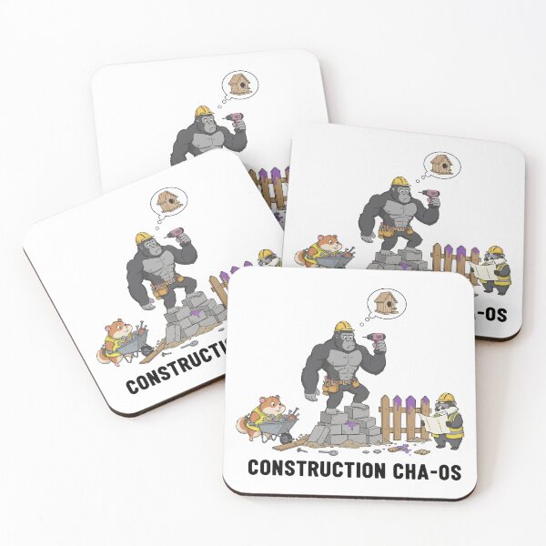 Item preview, Construction Cha-os Gorilla Builder Team designed and sold by mintxw.