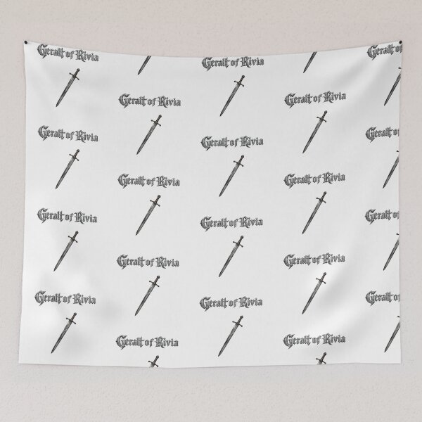 Item preview, Arte minimalista de la espada de Geralt de Rivia designed and sold by t-patterns.