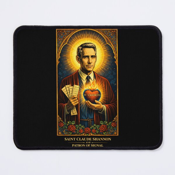 Item preview, Claude Shannon — Patron of Signal designed and sold by Anna R Key's Store.