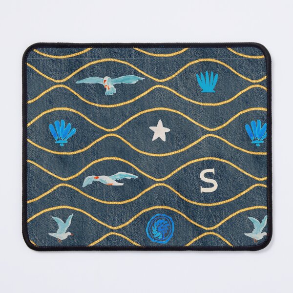 Item preview, Nautical Denim Pattern designed and sold by Jessica Bosse.